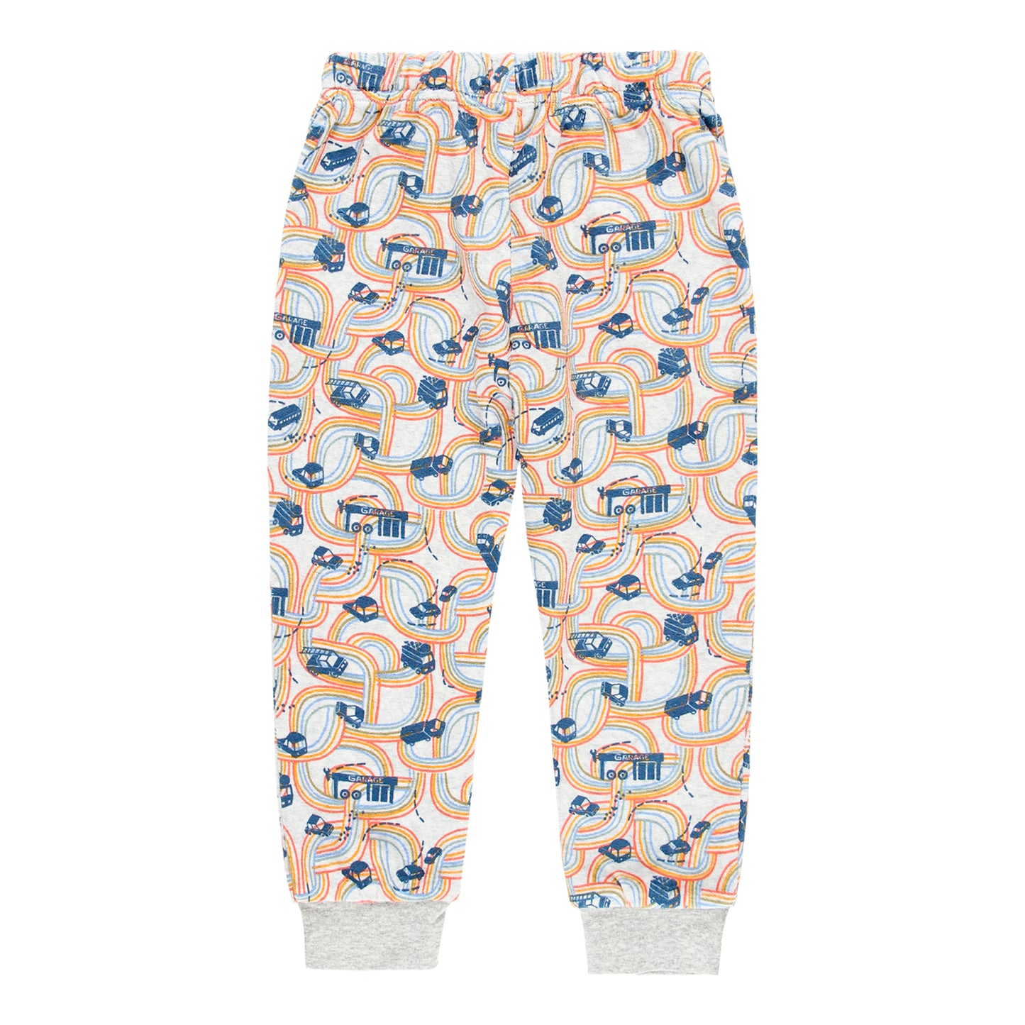 Pijama Terciopelo Boboli Carritos Azul