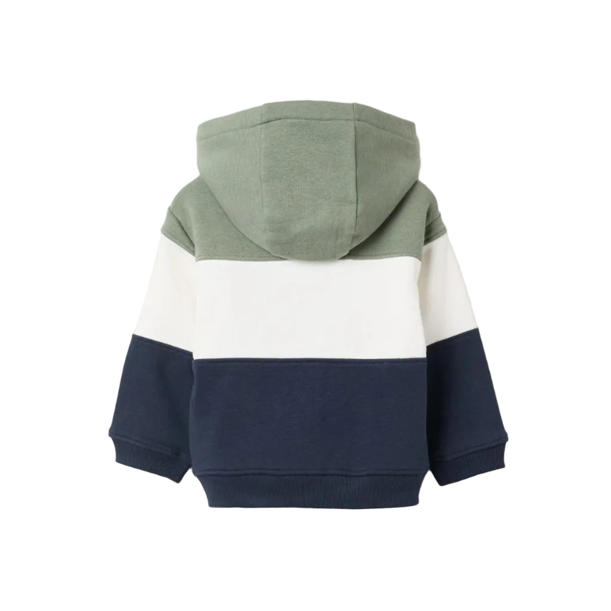 Hoodie Zippy Con Capucha Verde