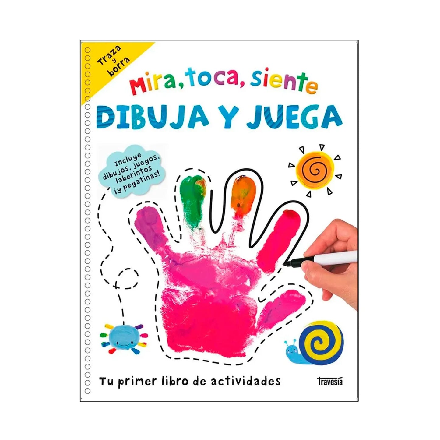 LIBRO OC MIRA TOCA SIENTE DIBIJA Y JUEGA
