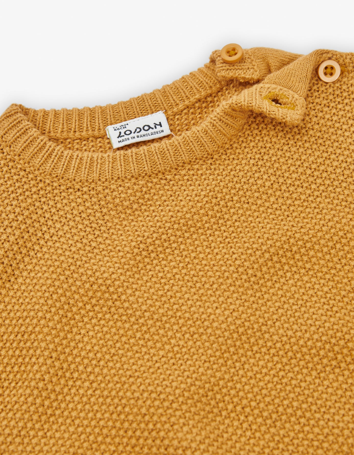 Sweater Tejido Losan Selva Verde Mostaza