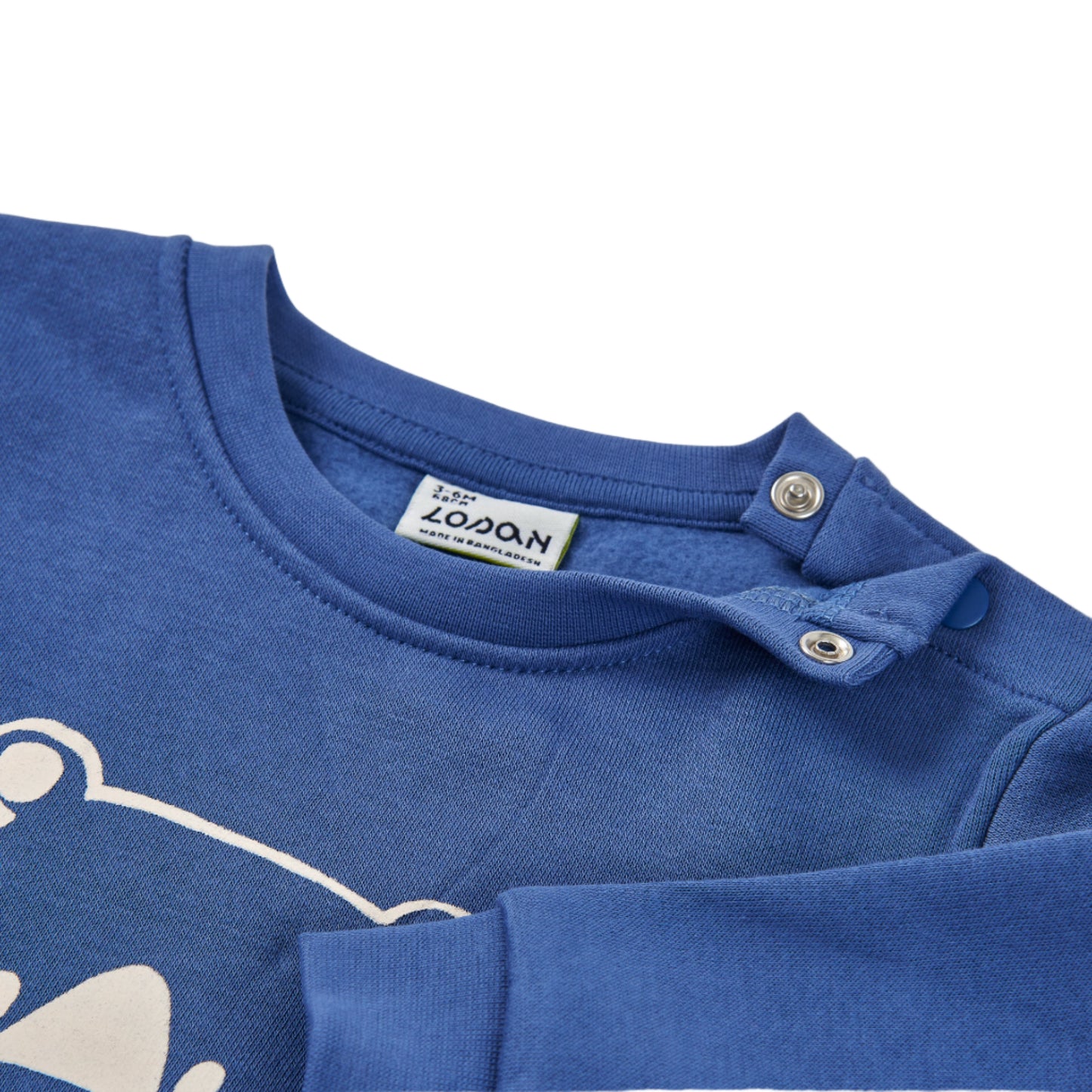 Camiseta Losan Oso Polar Azul