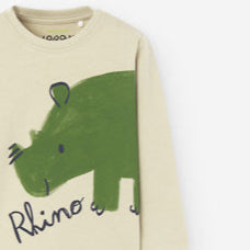 Camiseta ML Losan Rhino Beige