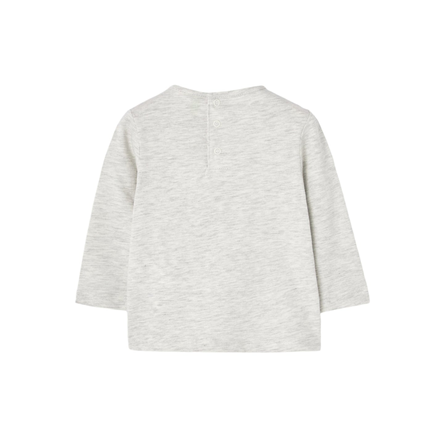 Blusa ML Losan Gato Tierno Blanco