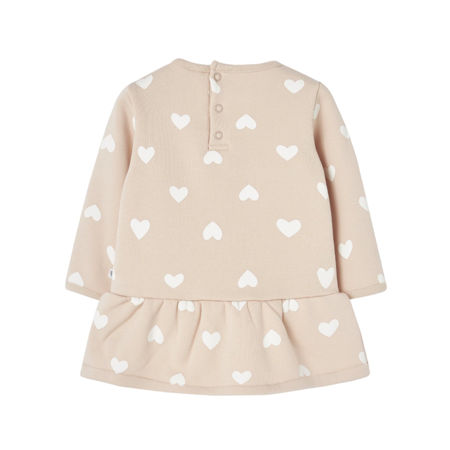 Vestido Losan Corazones Beige