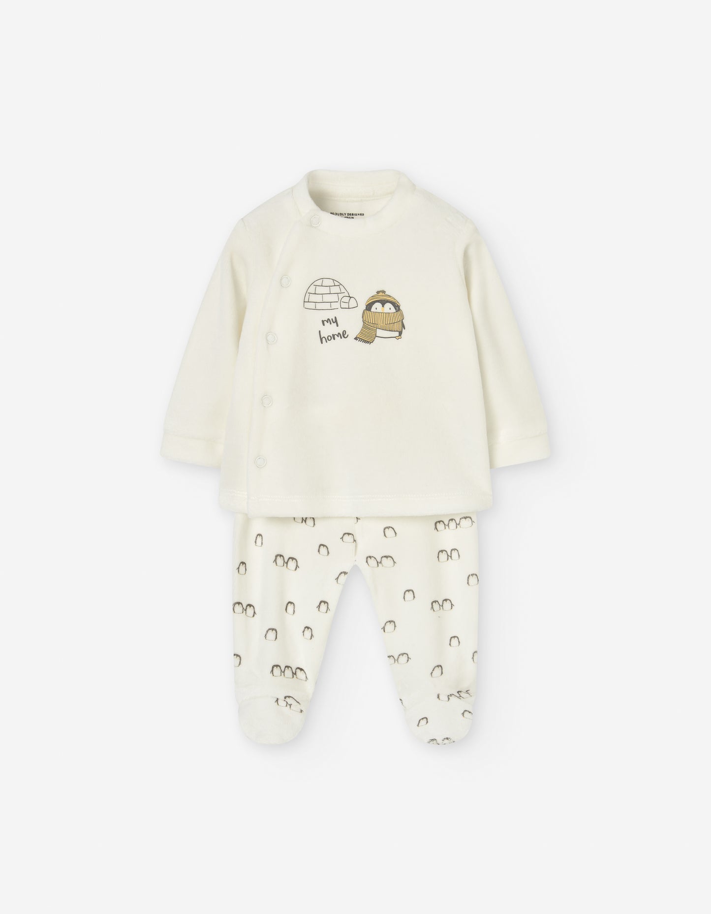 Conjunto Losan Pinguinos Ivory