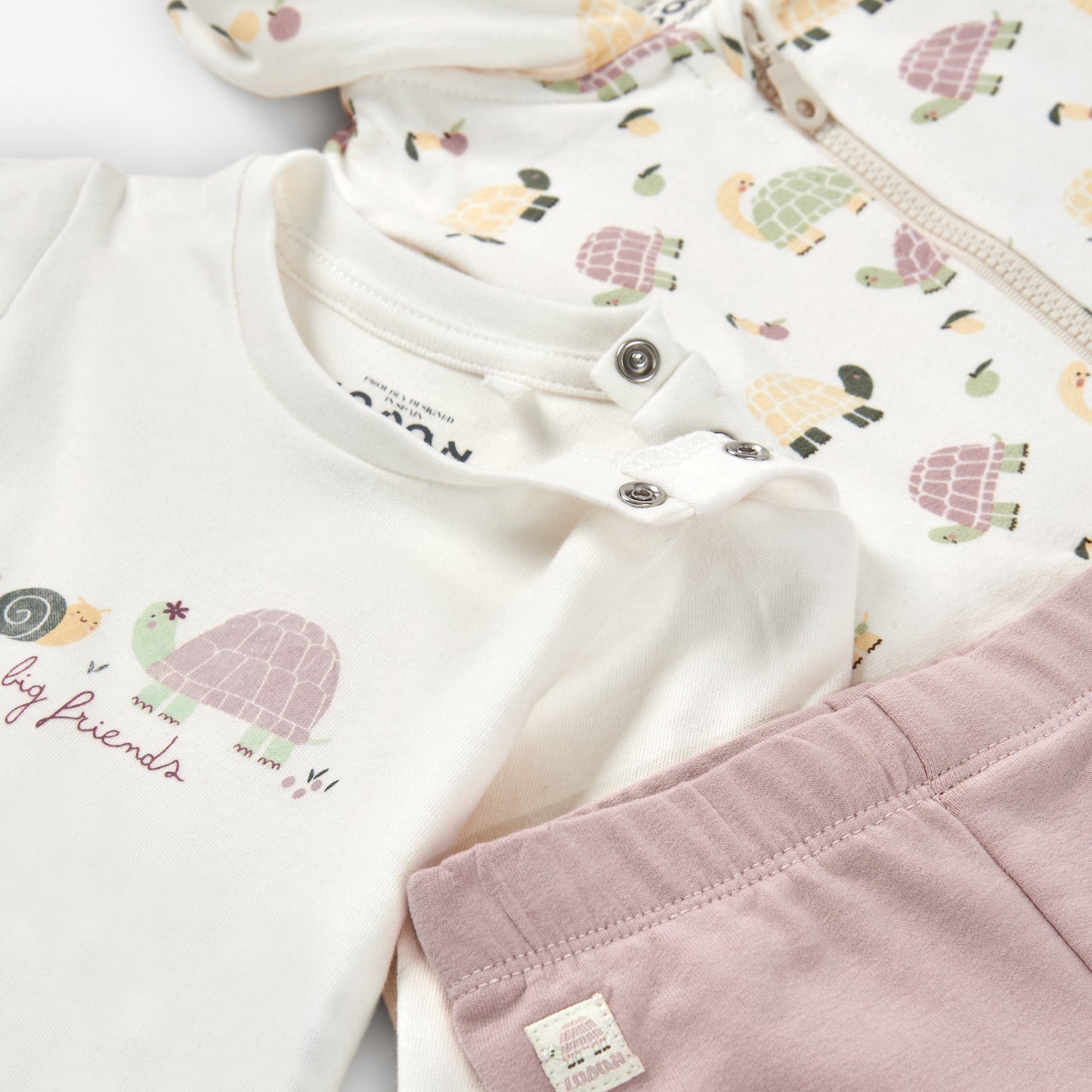 Conjunto Losan Baby Girl Crudo