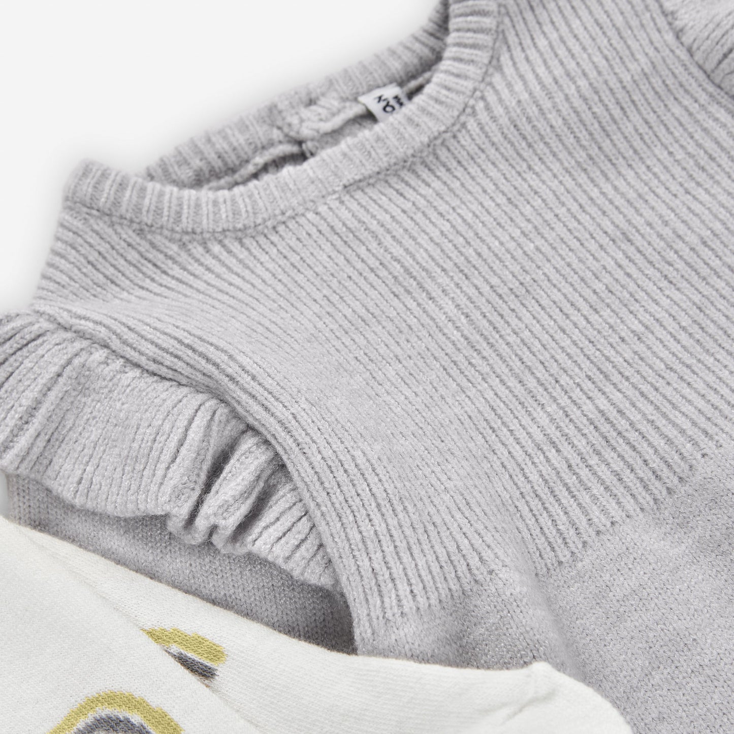 Vestido Tejido Losan Arcoíris Gris