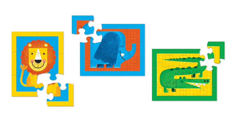 Set de Rompecabezas “My First Puzzles: La Jungla” – Crocodile Creek