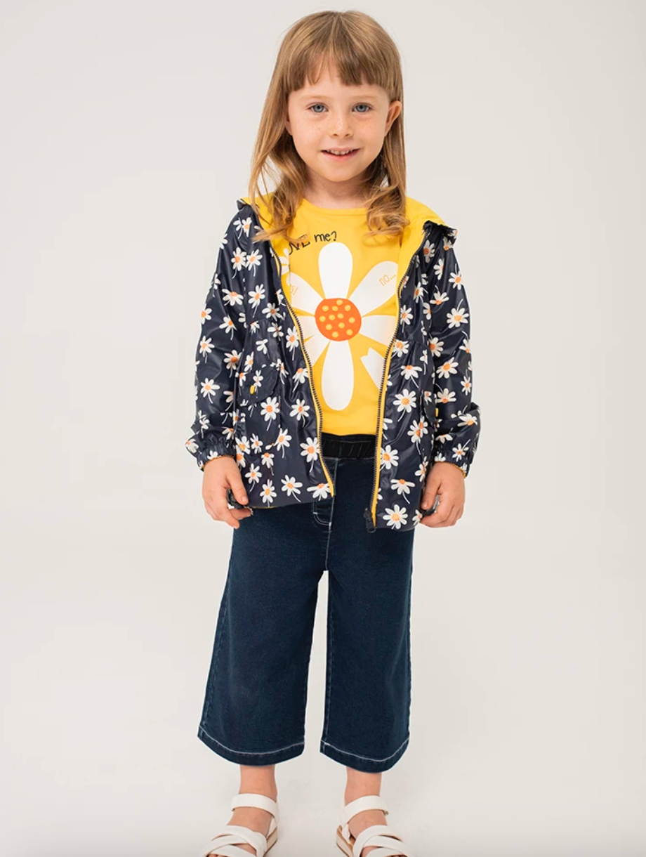 Chaqueta Reversible Boboli Margaritas