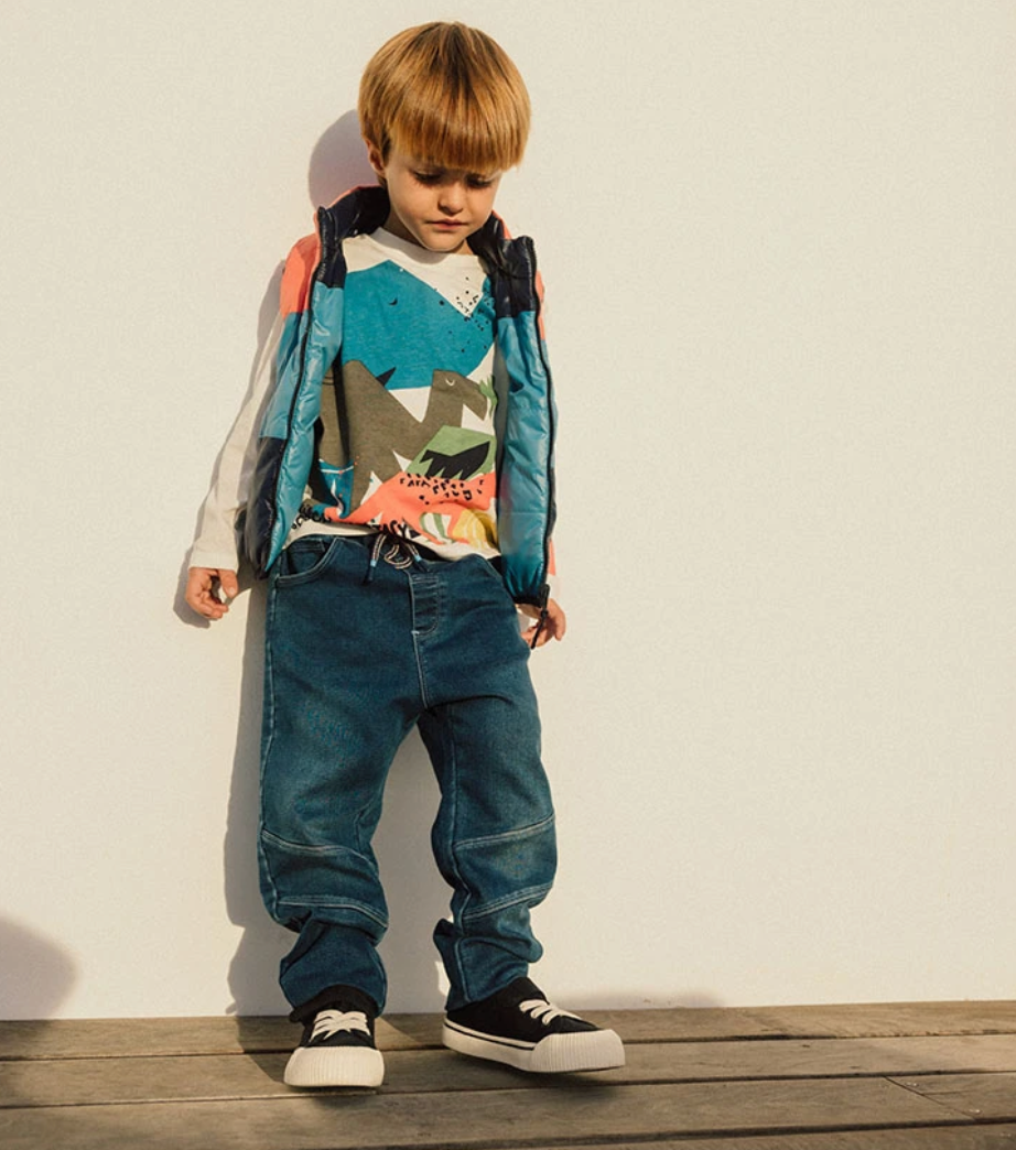 Pantalon Denim Boboli Wild