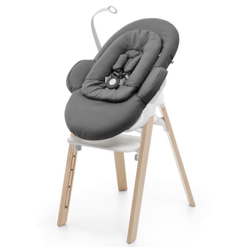 Bouncer Stokke® Steps™ Gris Oscuro - Blanco