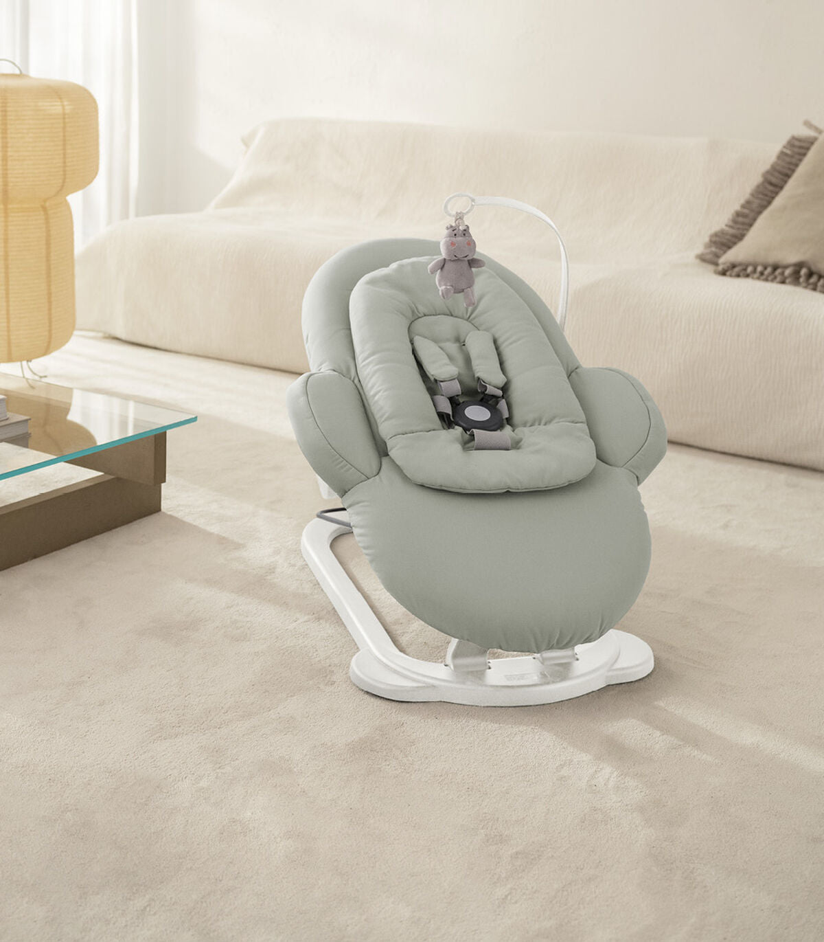 Bouncer Stokke® Steps™ Verde Claro - Blanco