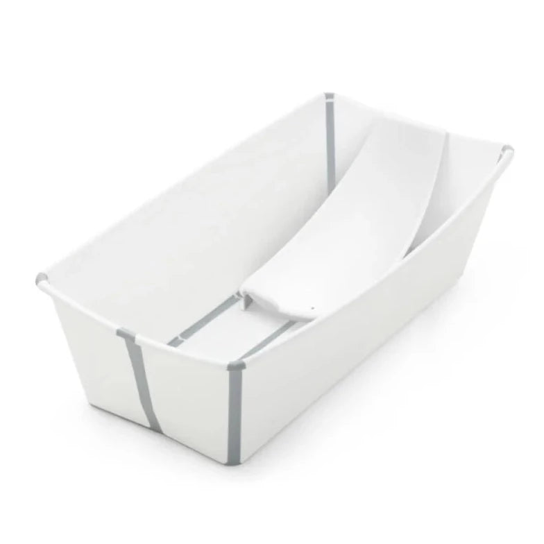 Combo Bañera Flexibath XL Stokke Blanca + Soporte