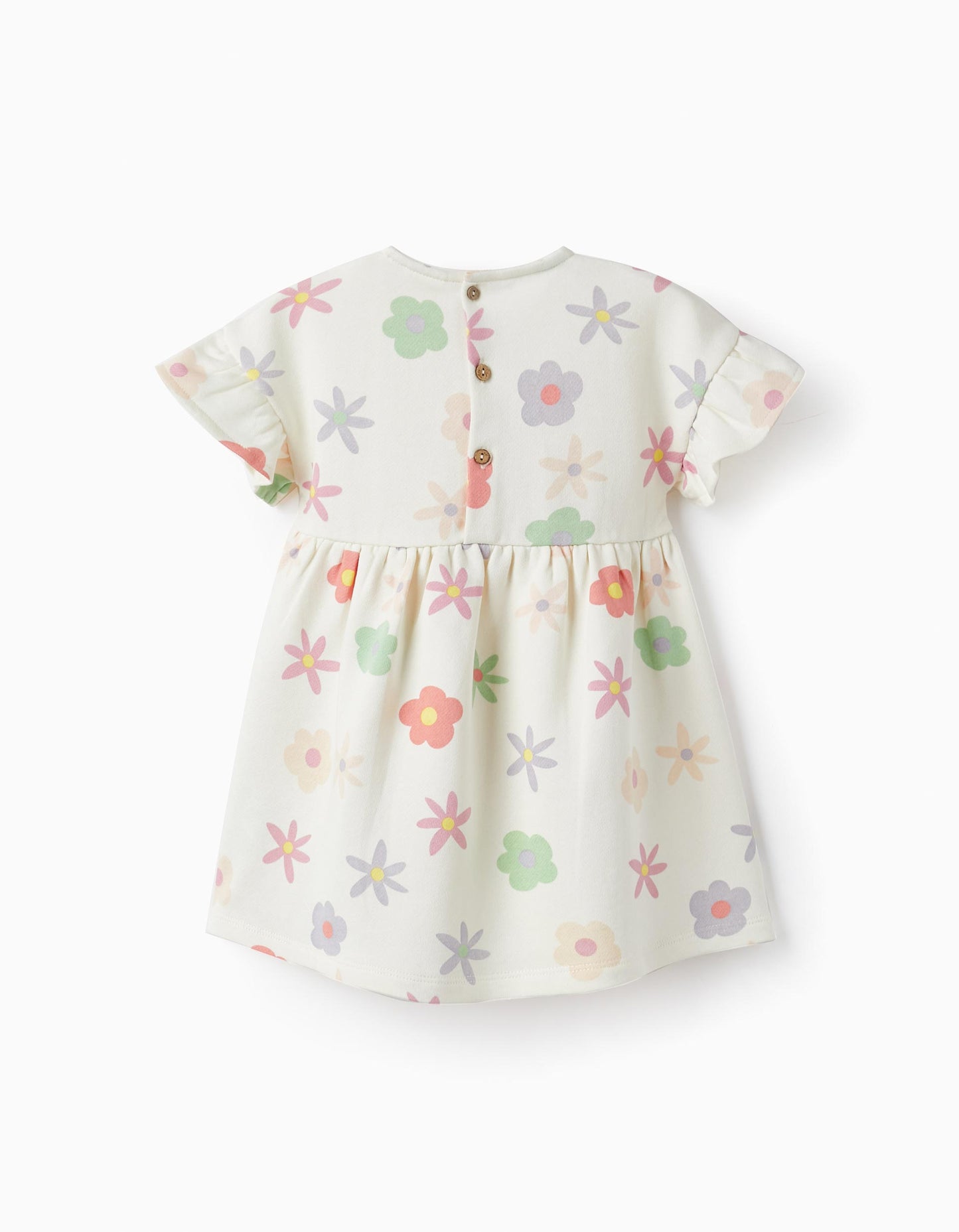 Vestido Zippy Flores Menta