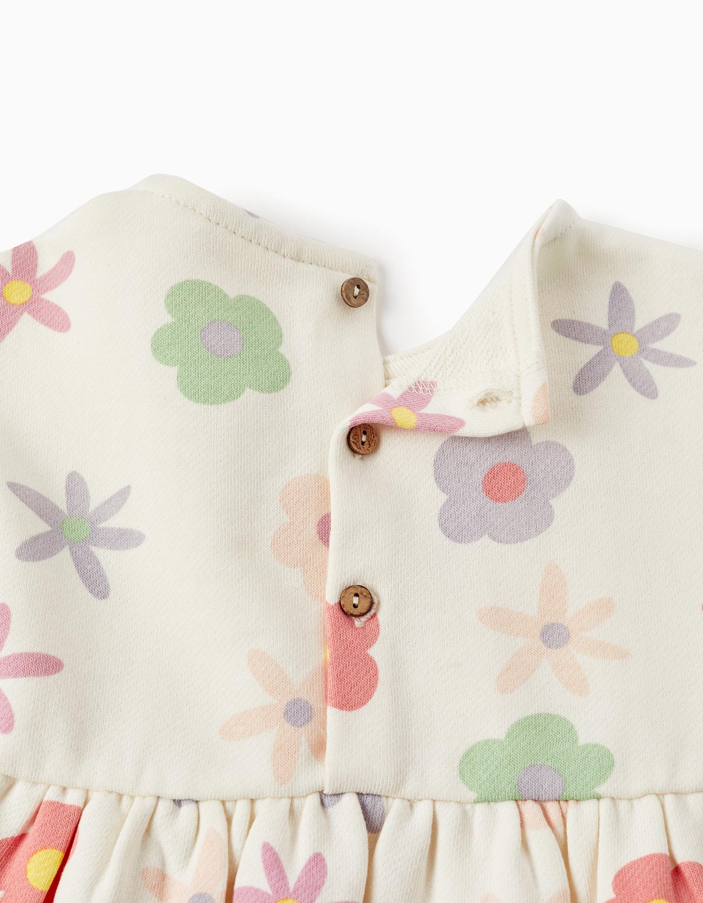 Vestido Zippy Flores Menta