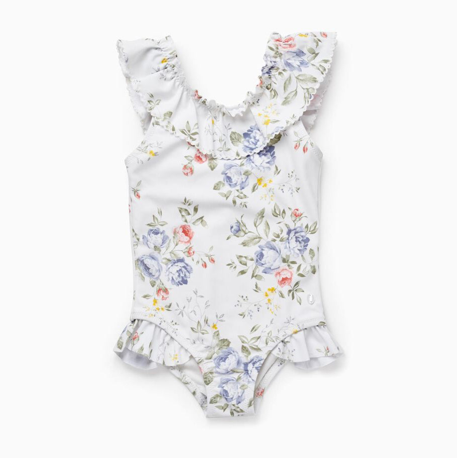 Vestido de Baño Zippy Flores Azul