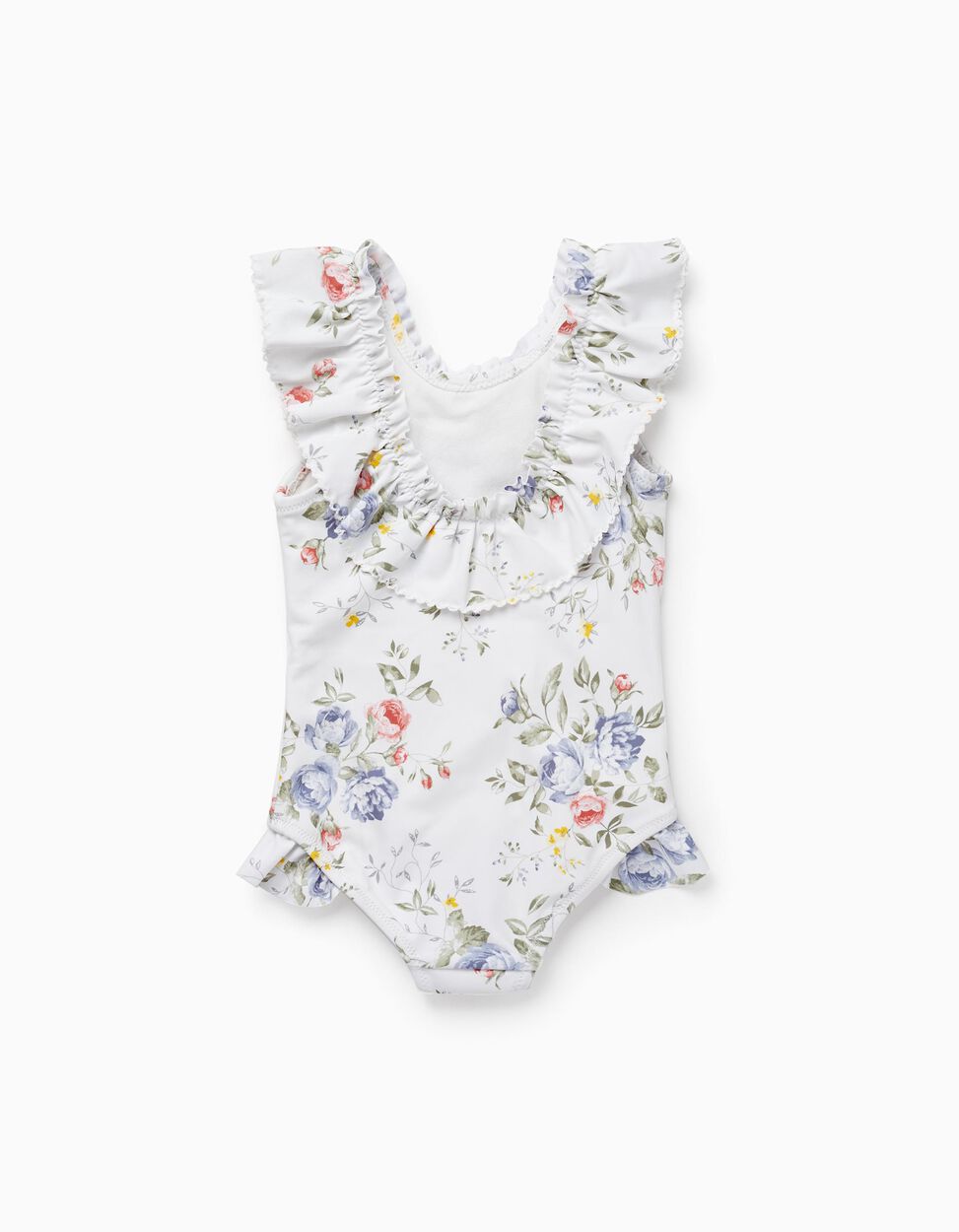 Vestido de Baño Zippy Flores Azul