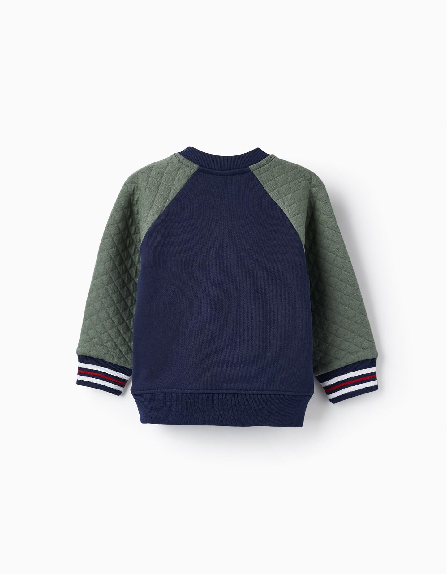 Buzo Fleece Zippy Marino Verde