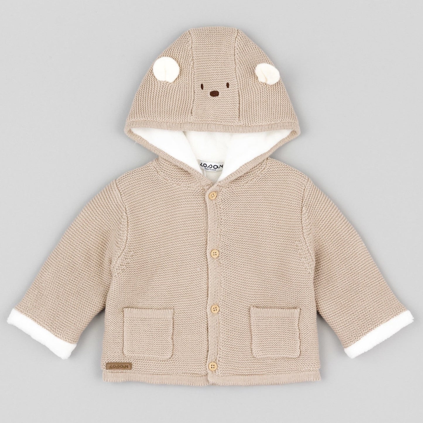 Sweater Abrigado Losan Osito Beige