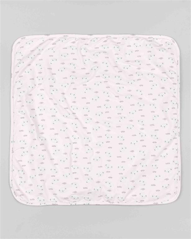 Manta con Fleece Losan Rosa