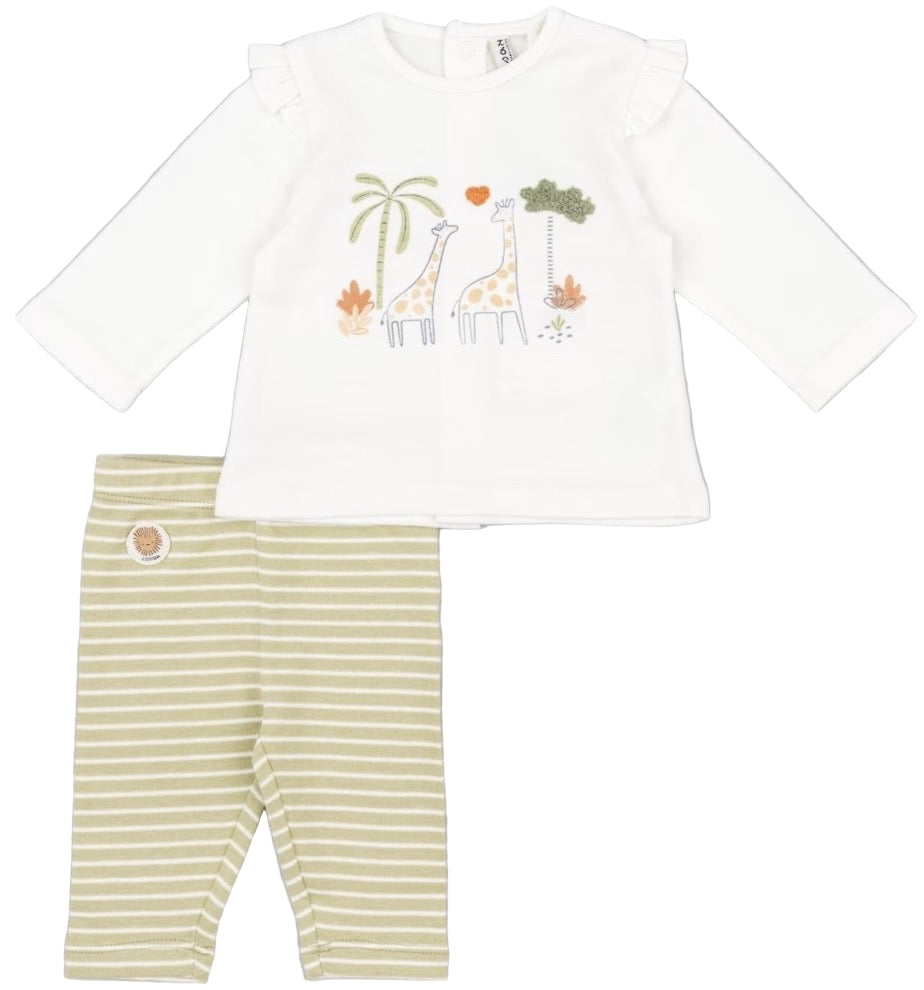 Cojunto Losan Jirafas Verde