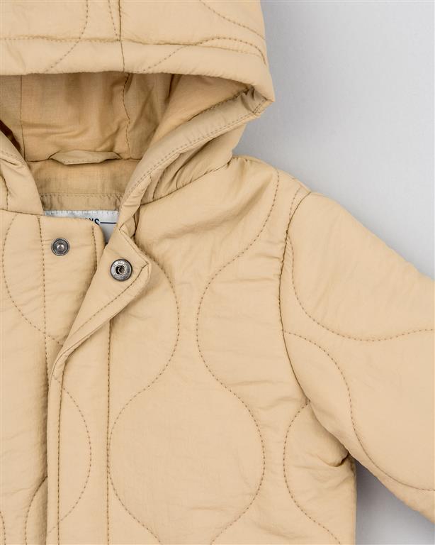 Chaqueta Zippy Ondas Beige