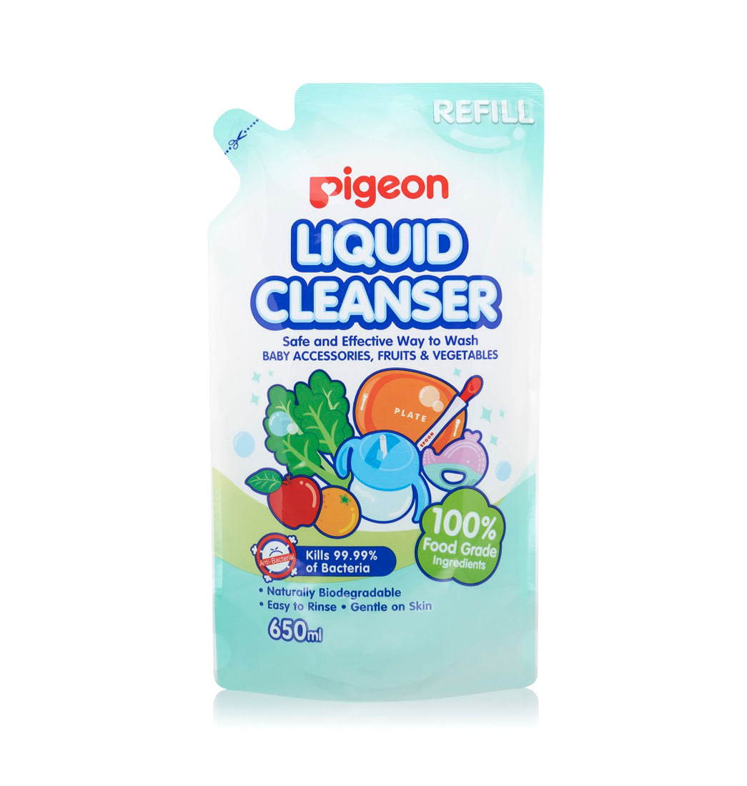 Limpiador de biberones liquido Pigeon REFILL 650 ml