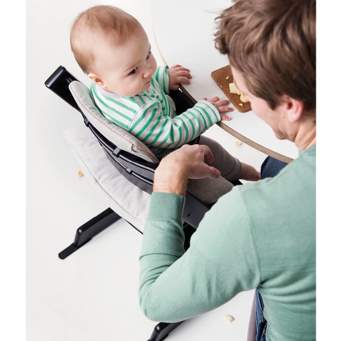 Silla Para Comer Stokke Tripp Trapp Negra EU