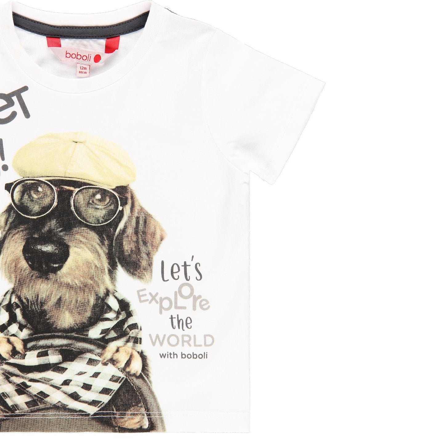 Camiseta MC Boboli Perrito