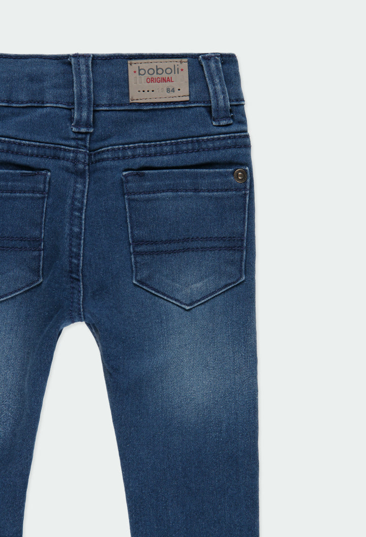 Pantalon Boboli Denim Elastico Niño