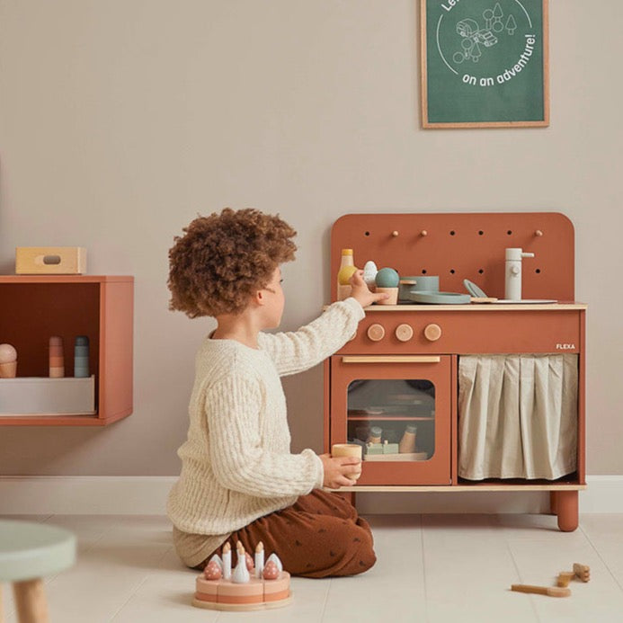 Cocina Flexa Rosa