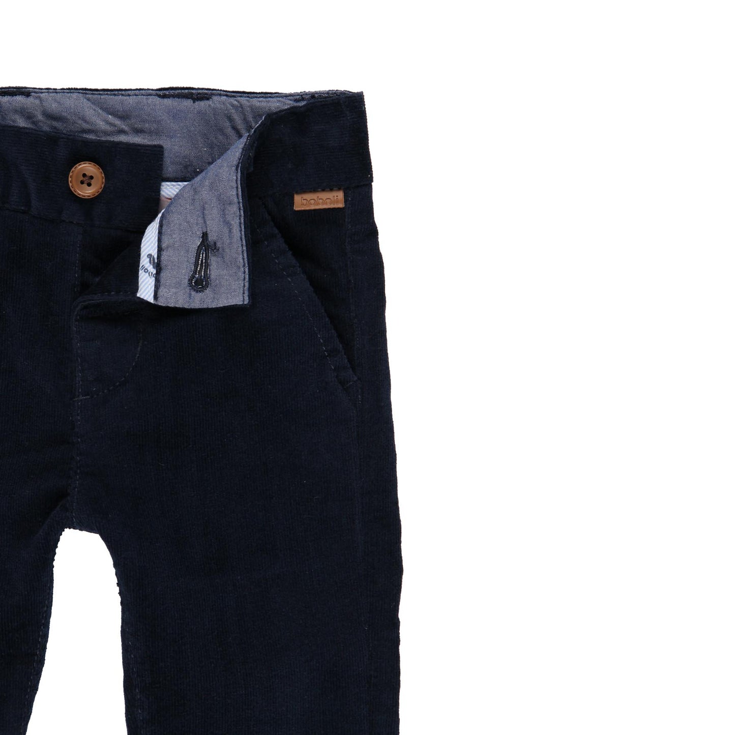 Pantalón micropana elástica Boboli Marino