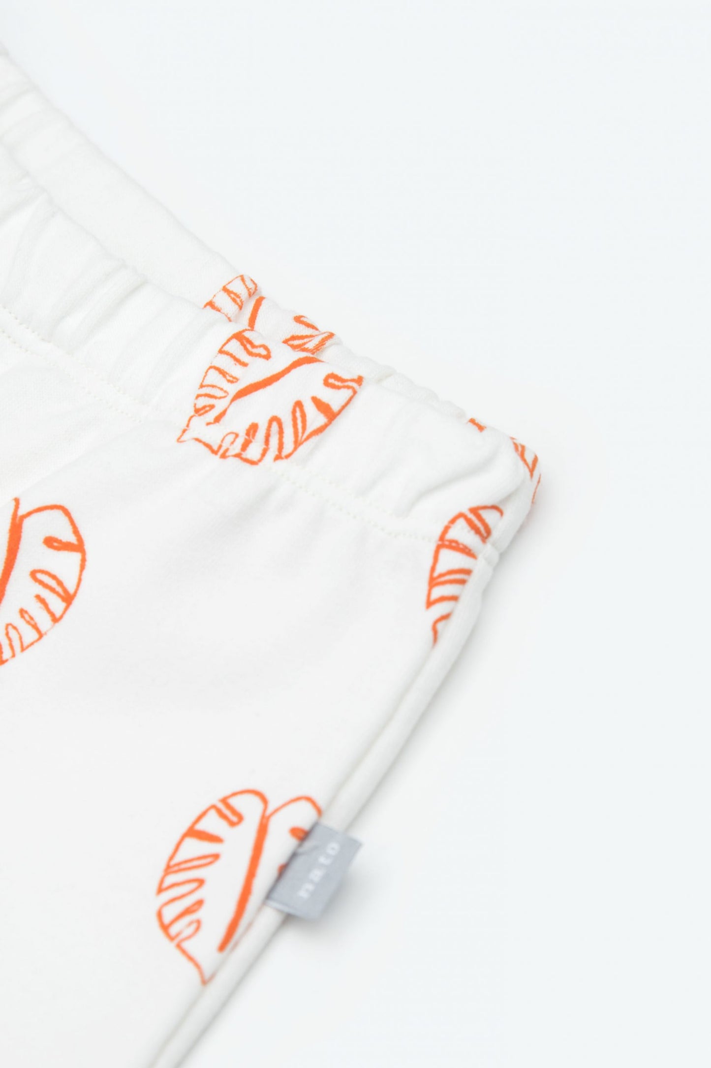 Pantalón estampado Nato Hoja Naranja