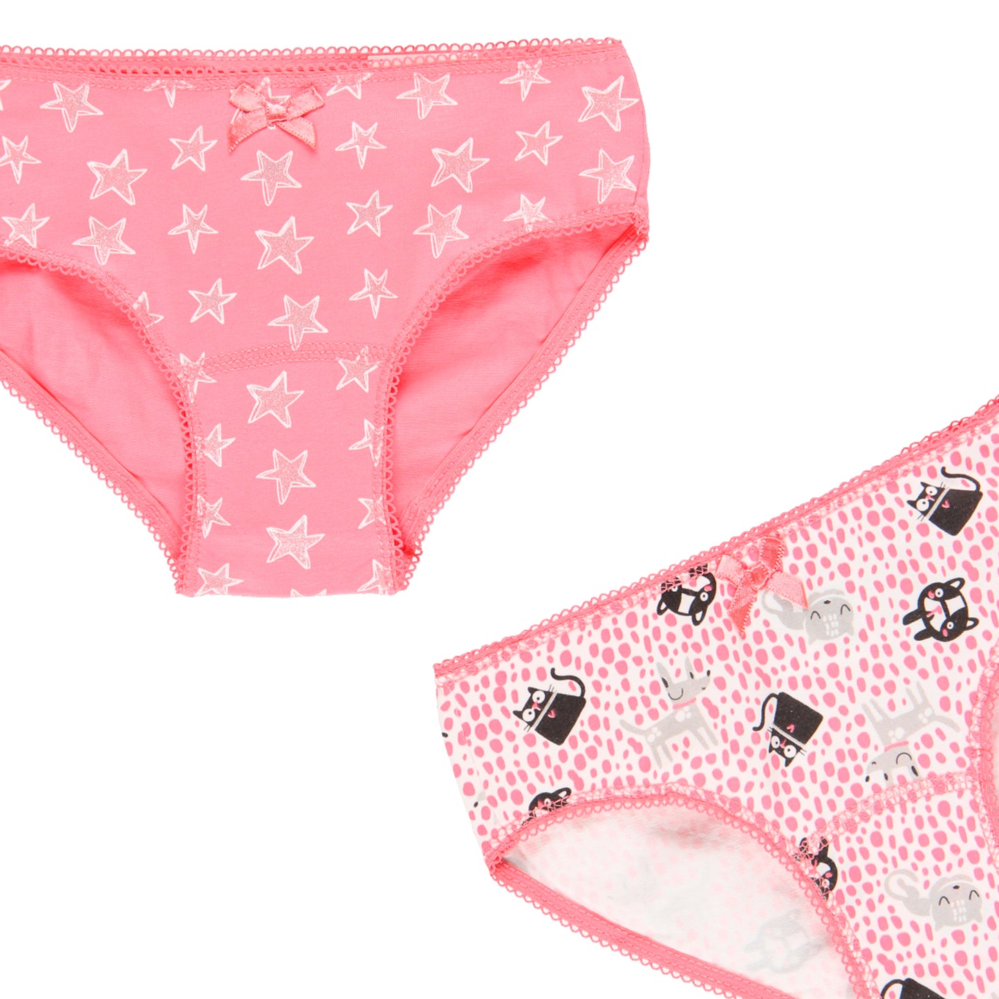 Pack 3 Calzones Boboli Estrellas Rosa