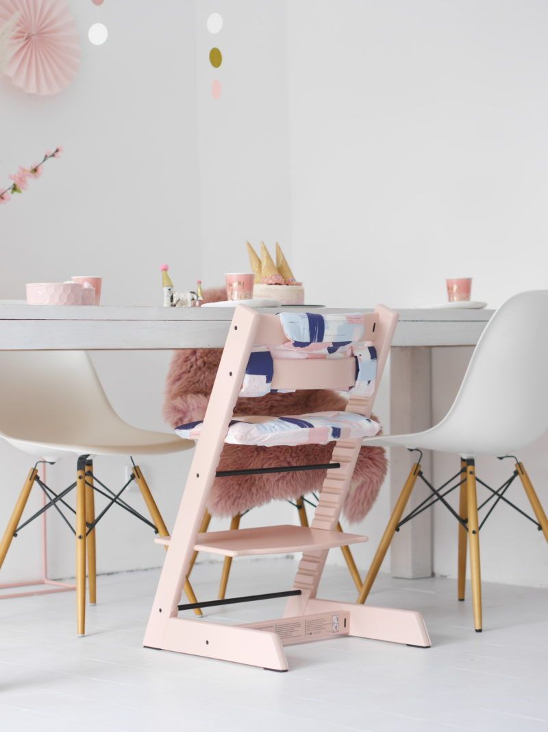 Silla para comer Stokke Tripp Trapp Serene pink EU