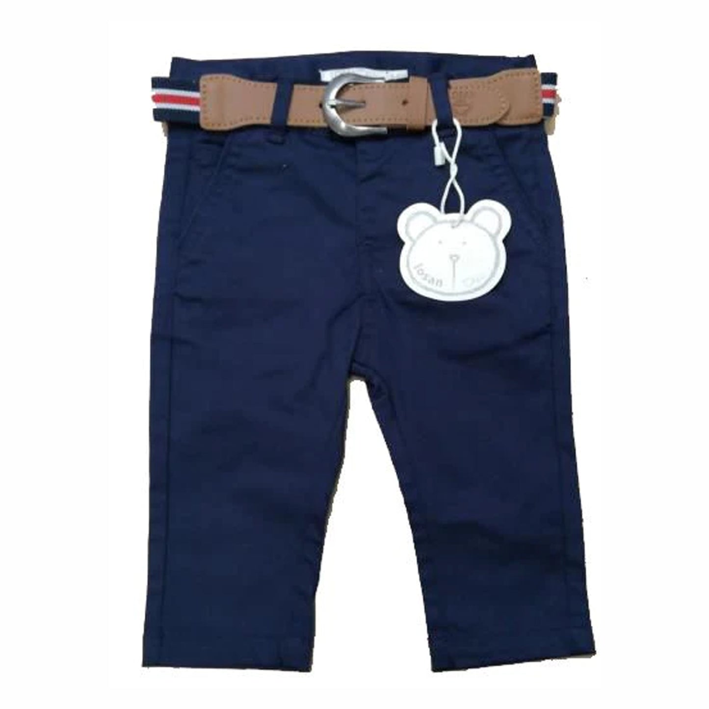 Pantalon con cinturon Losan Azul