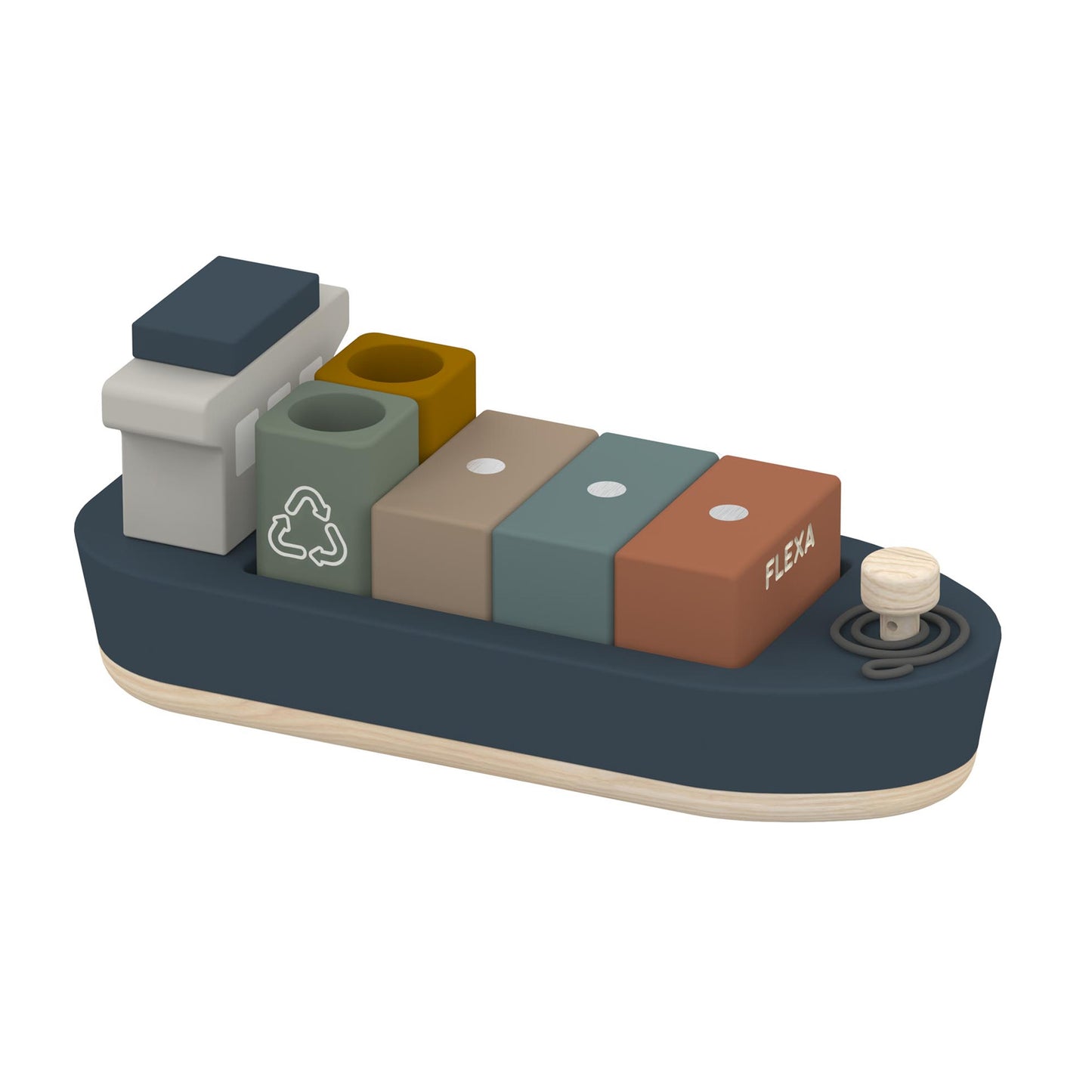 Barcos Transportador con Contenedores