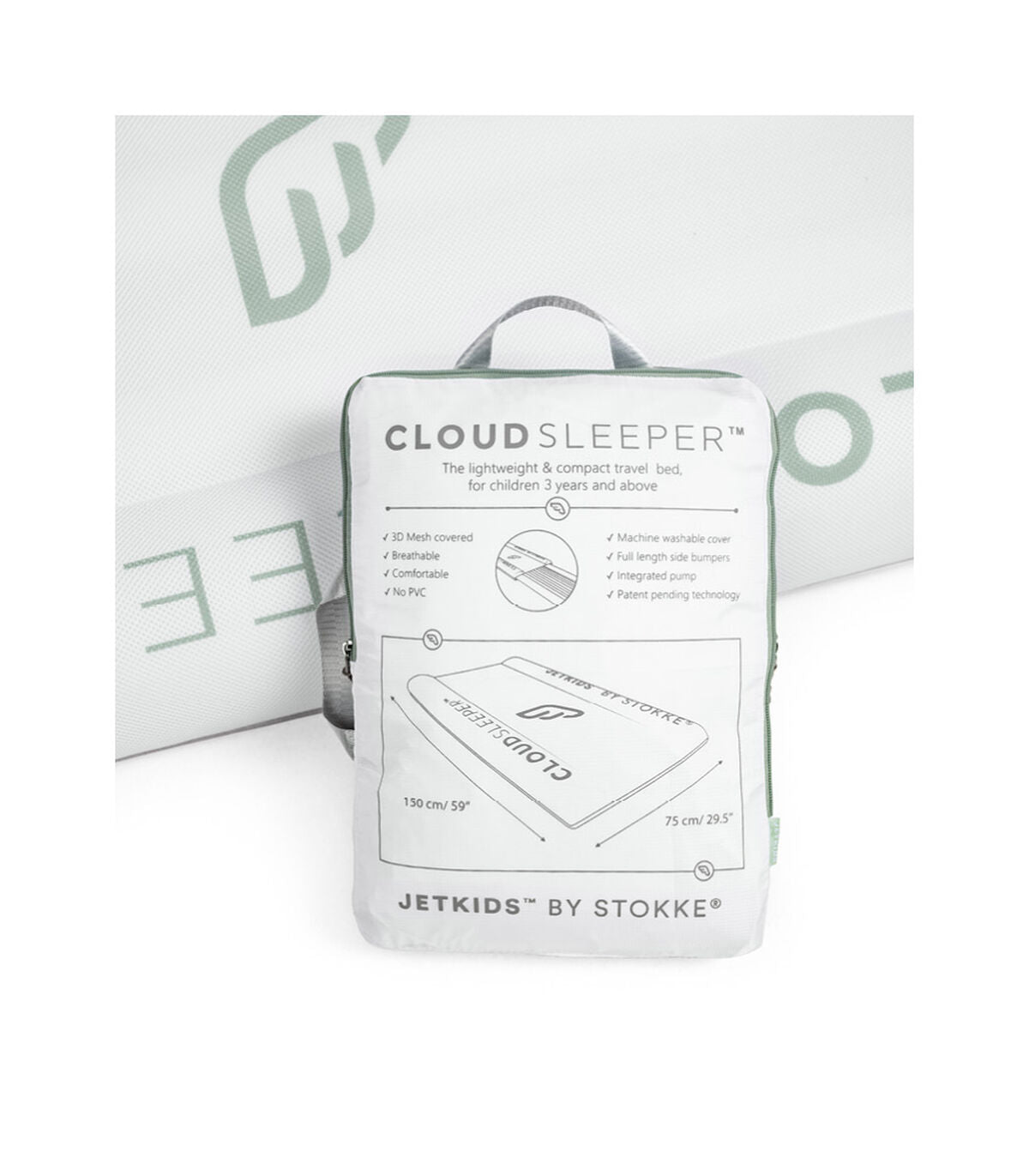 Colchon Inflable CloudSleeper™ JetKids de Stokke®