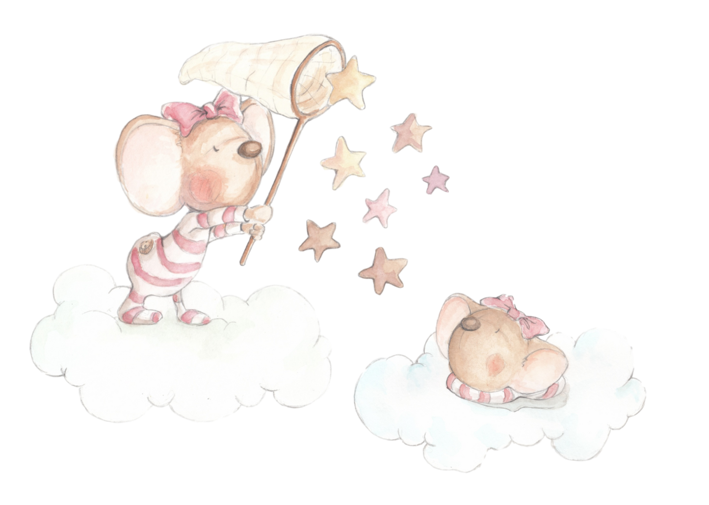 Vinilo Sueños de Cigueña Atrapando Una Estrella