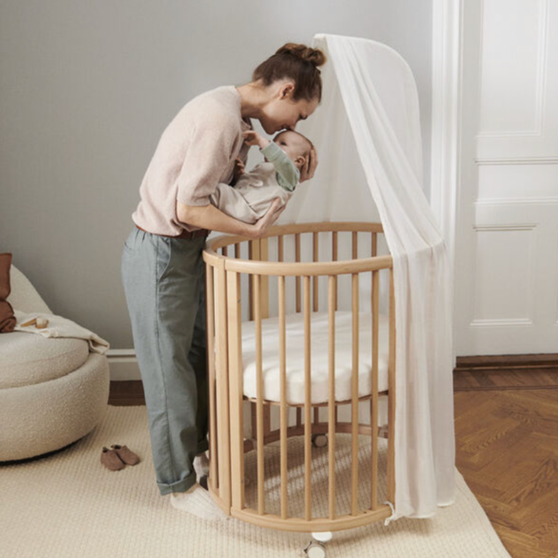 Sabana para cuna Stokke Sleepi Mini V3 Blanca