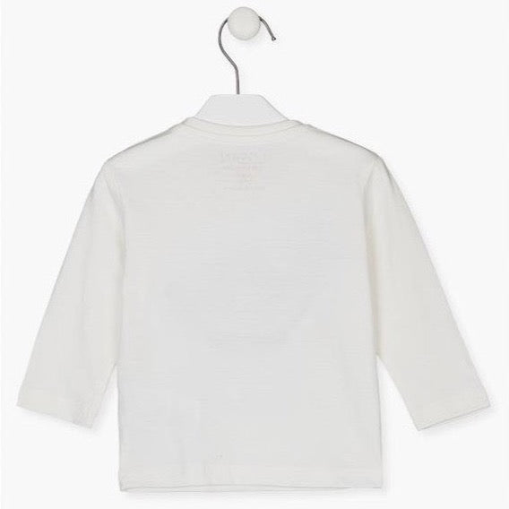 Camiseta Losan Dinosaurio Blanco