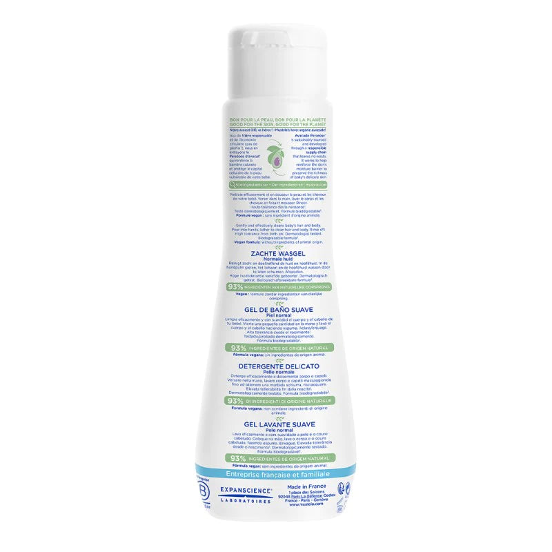 Gel de Baño Suave Mustela 200ml