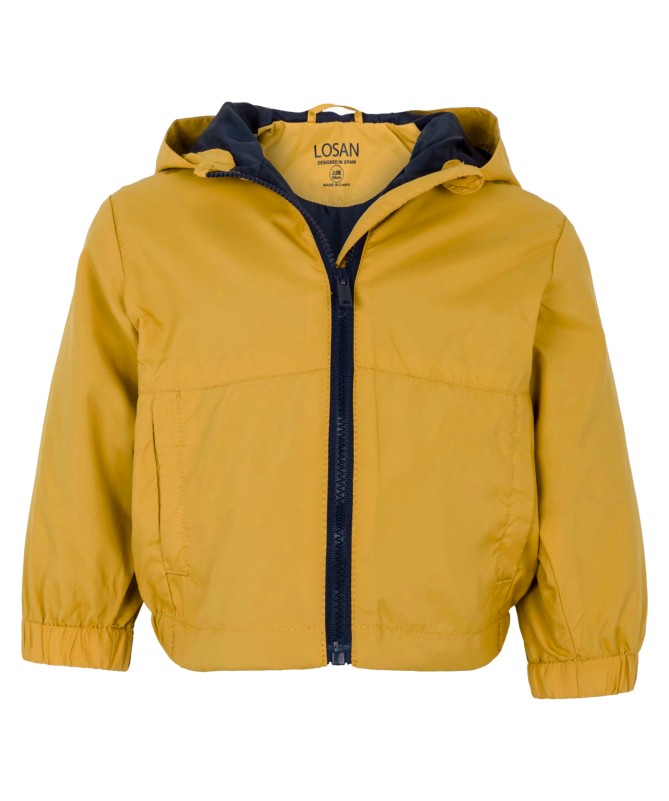 Chaqueta con Capucha Losan Mostaza