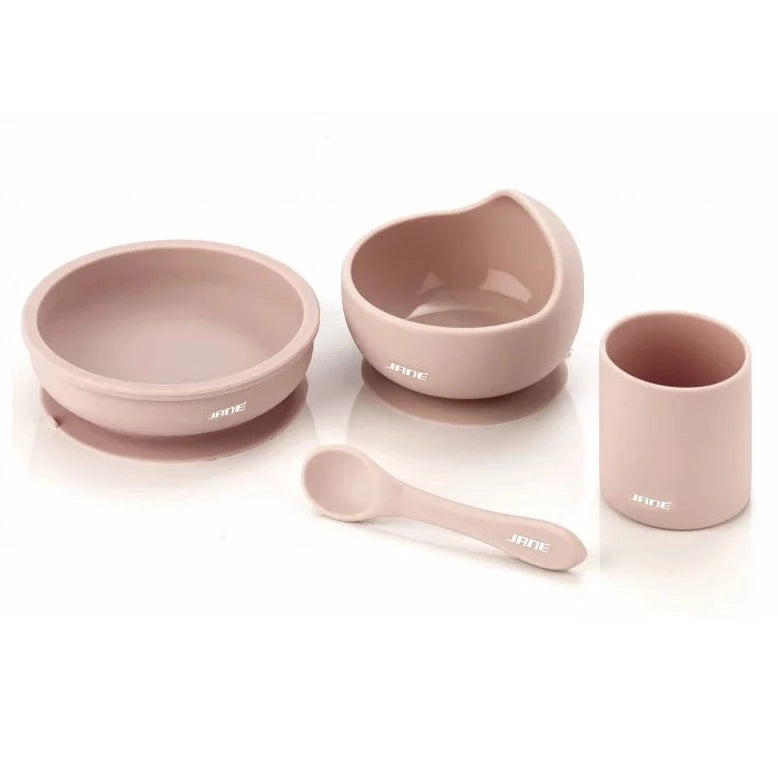 Vajilla en silicona Jané Rosa