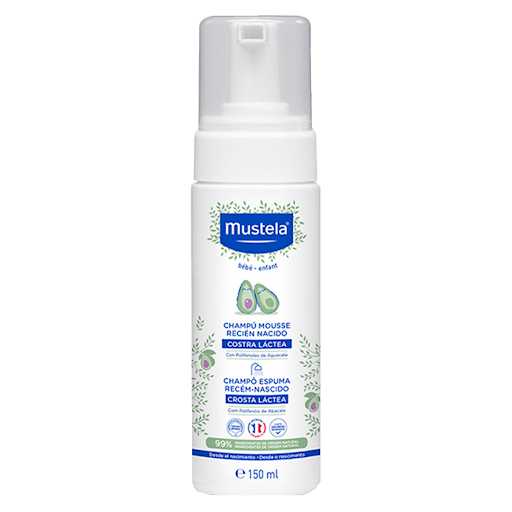 Shampoo Espuma Mustela Para Recién Nacido 150ml