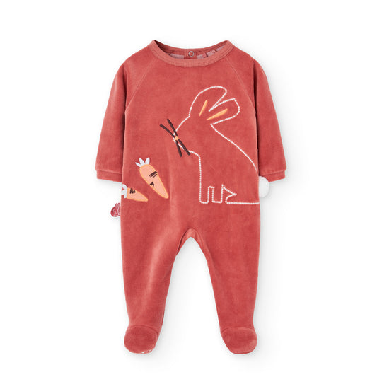 Pijama Terciopelo Boboli Sueños de Otoño Terracota