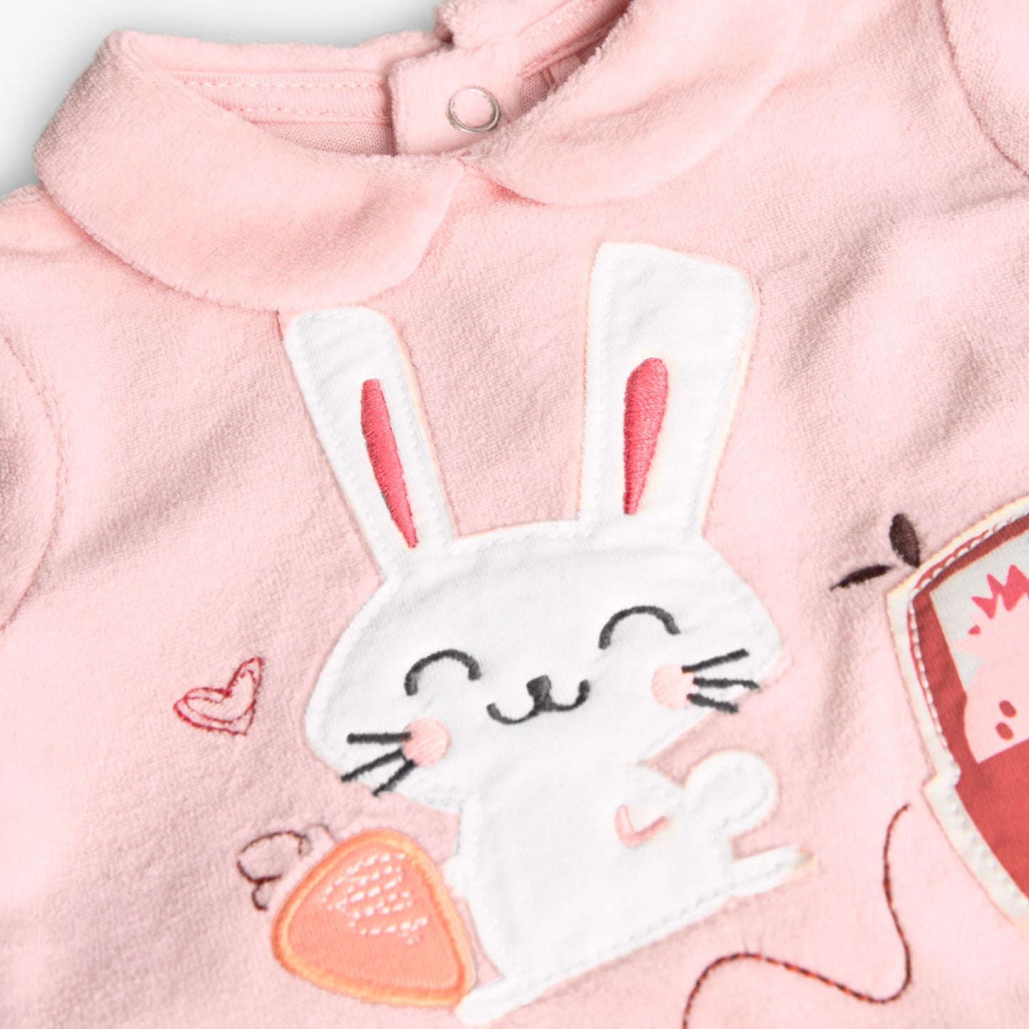 Pijama Terciopelo Boboli Sueños de Otoño Rosa