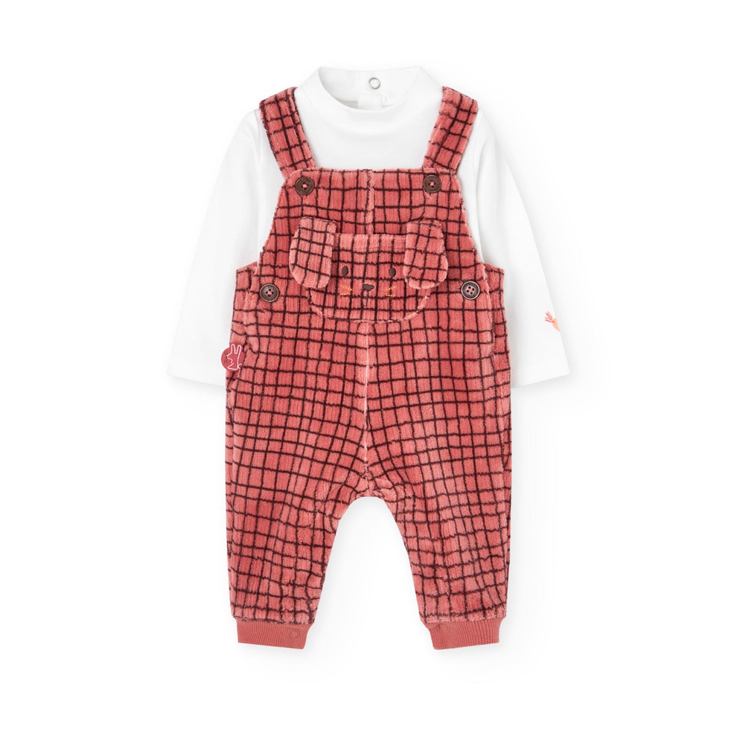 Overol Cuadros Boboli Sueños de Otoño Terracota