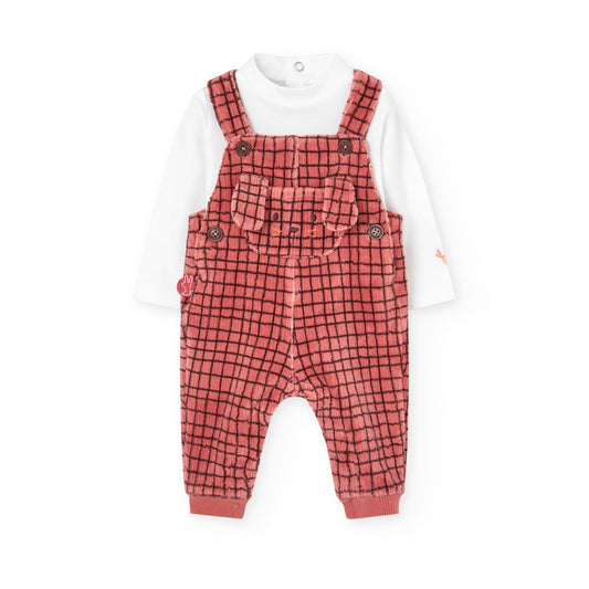 Overol Cuadros Boboli Sueños de Otoño Terracota