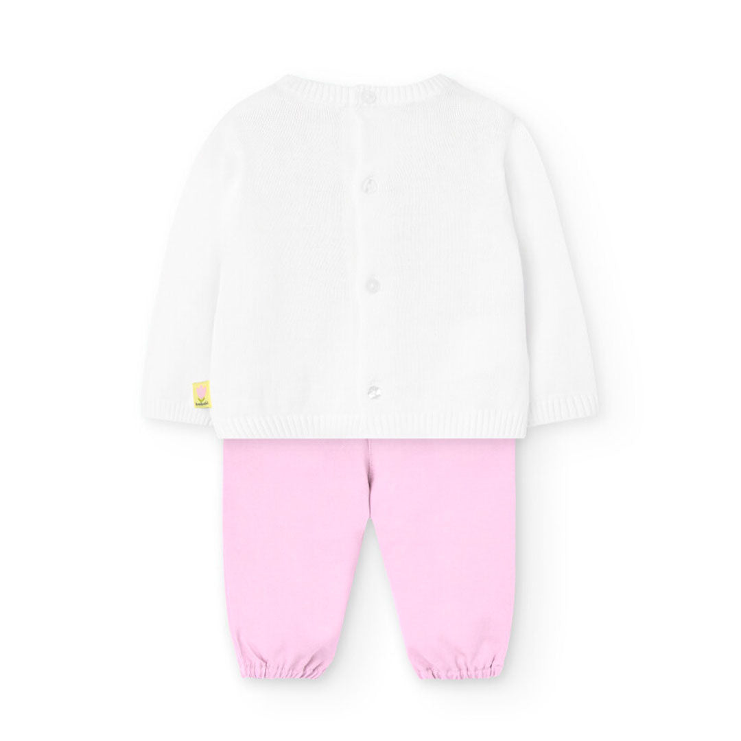 Conjunto Boboli Tulipanes Rosa